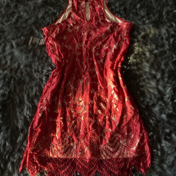 Elegant Lace Flapper Dress - Picture 3 of 3